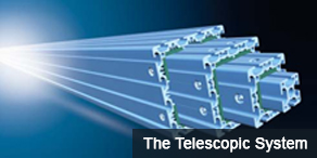 Maytec Telescopic system Profiles - Telescoop aluminium profielen